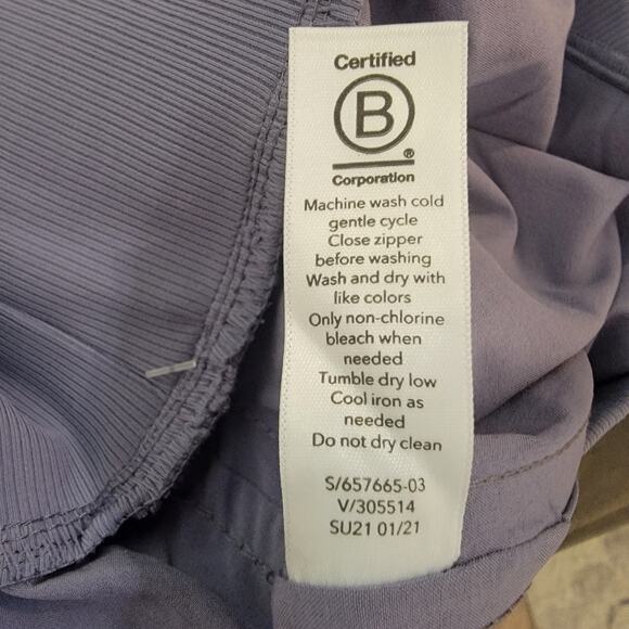 Athleta Nolita Wide Leg Pant Sz 18 NWT $98 Lavender Tempest Violet Athleisure - Picture 13 of 14